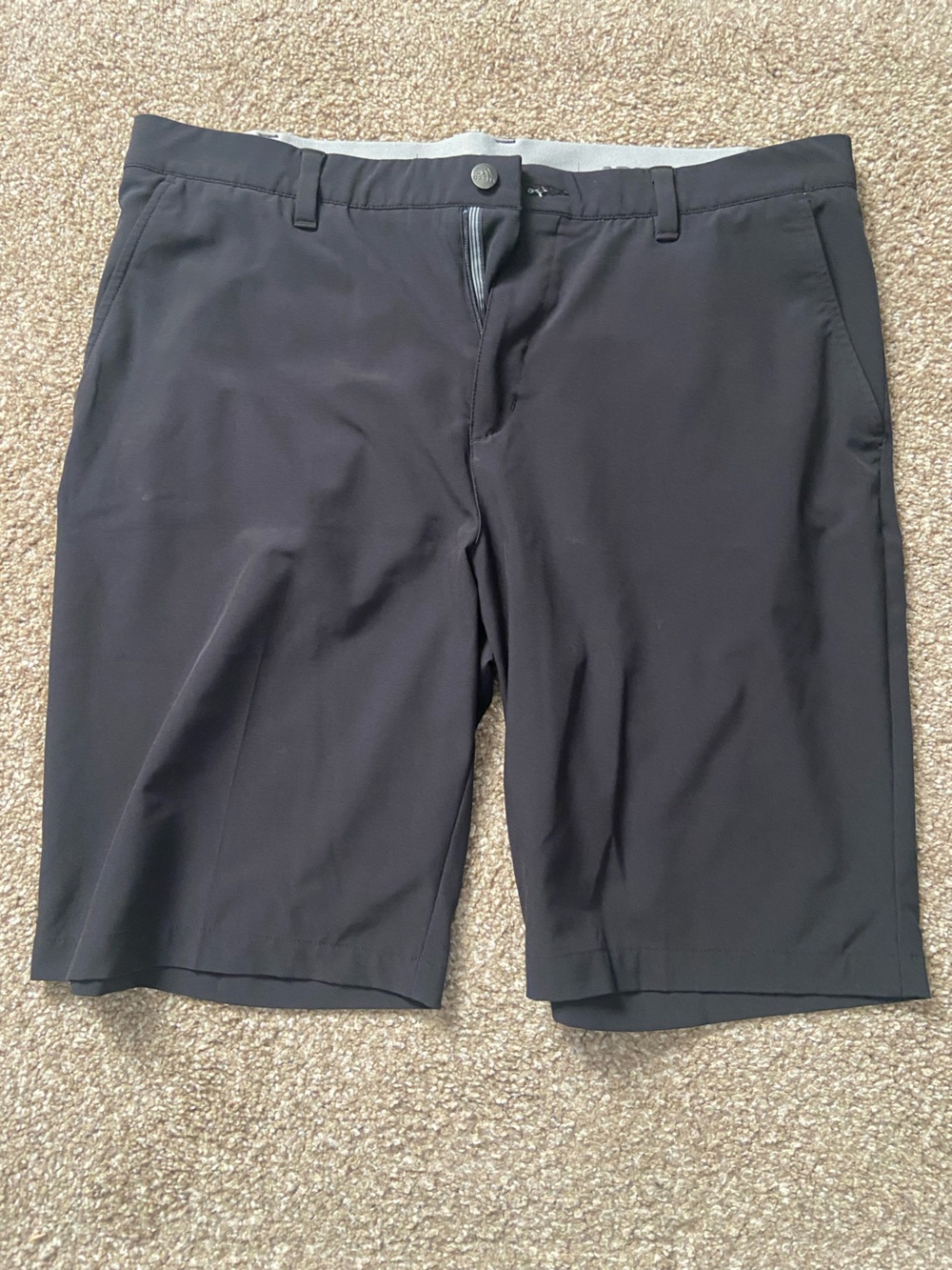 Adidas Golf Shorts Black Size 36